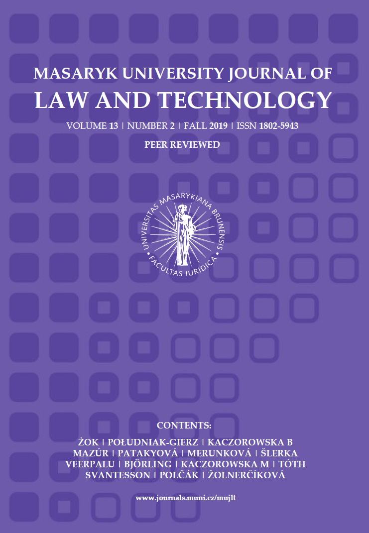 Procedural and Institutional Backing of Transparency in Algorithmic Processing of Rights