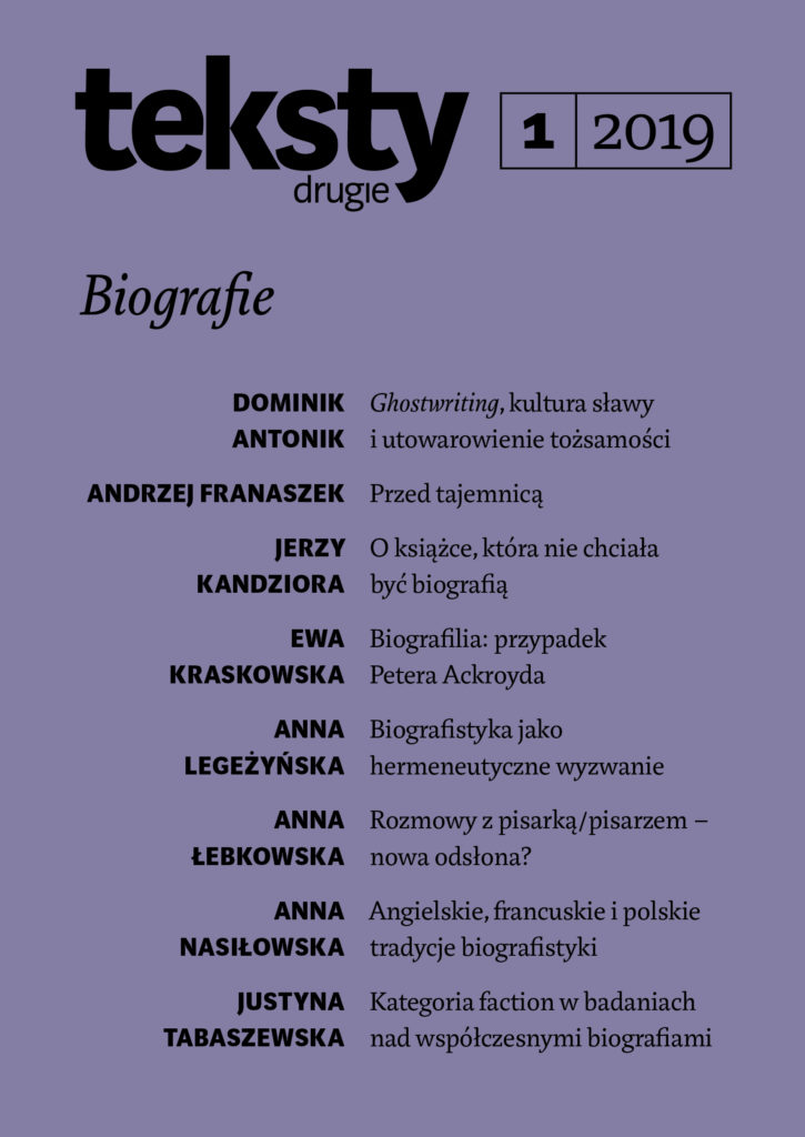 Stanisław Grzesiuk’s (Auto)Biographies: Popularisation and Memory through Life Writing