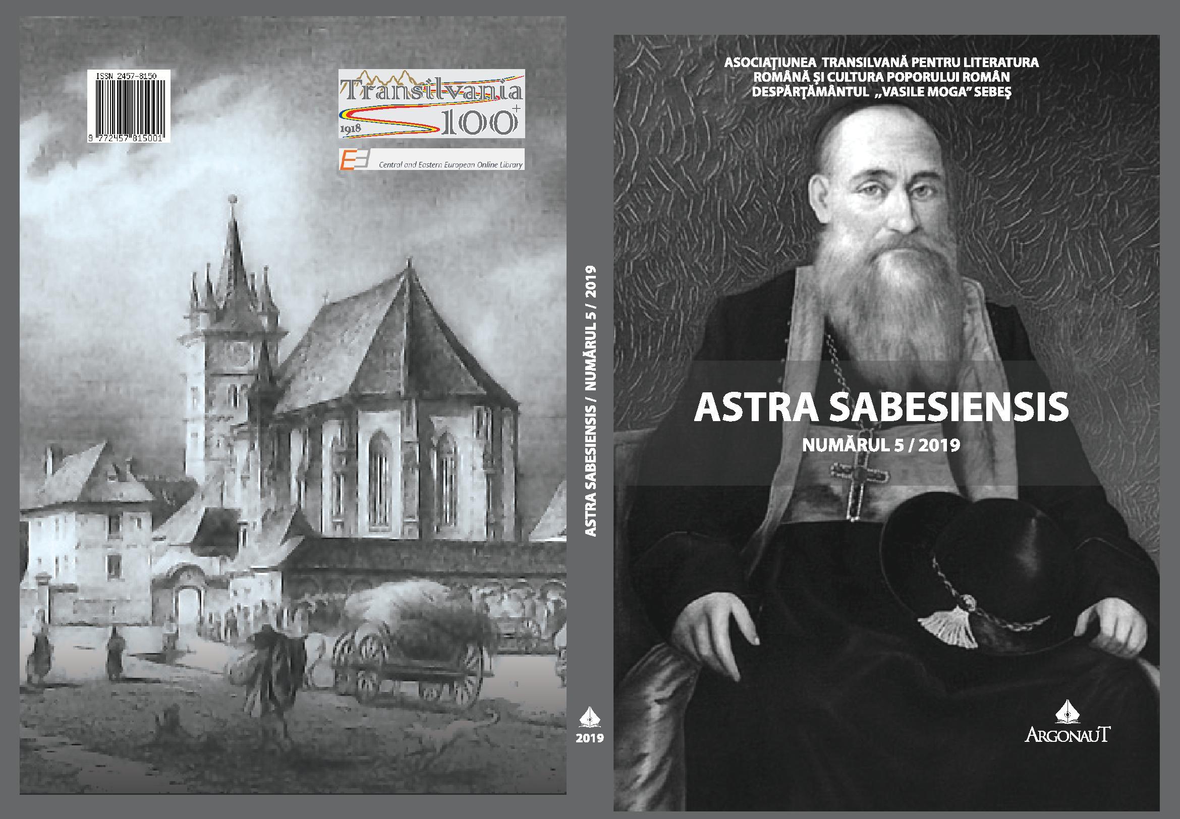 EPISCOPUL VENIAMIN NISTOR AL CARANSEBEŞULUI (1941-
1949): CTITOR DE REVISTĂ TEOLOGICĂ ROMÂNEASCĂ