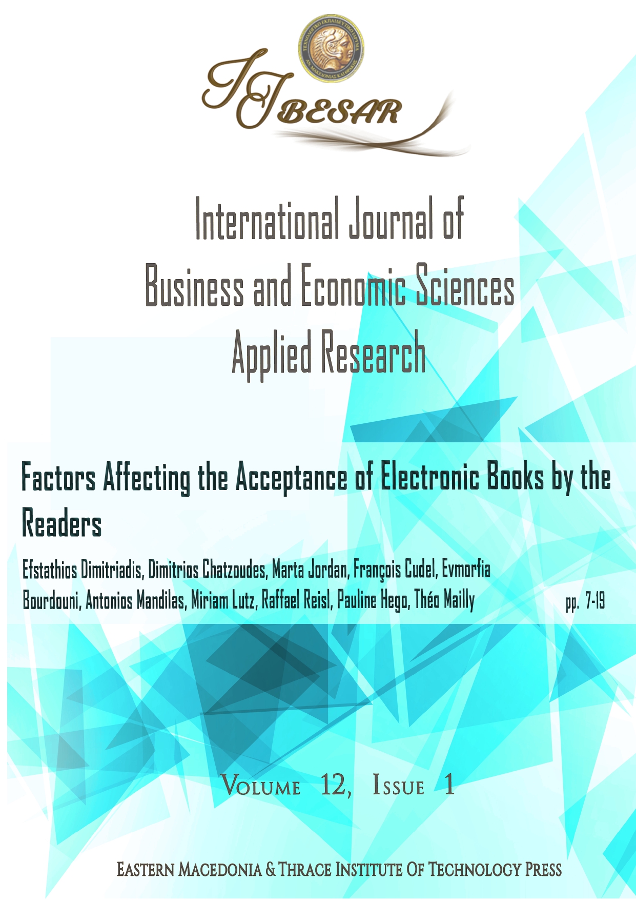 Factors Affecting the Acceptance of Electronic Books by the Readers