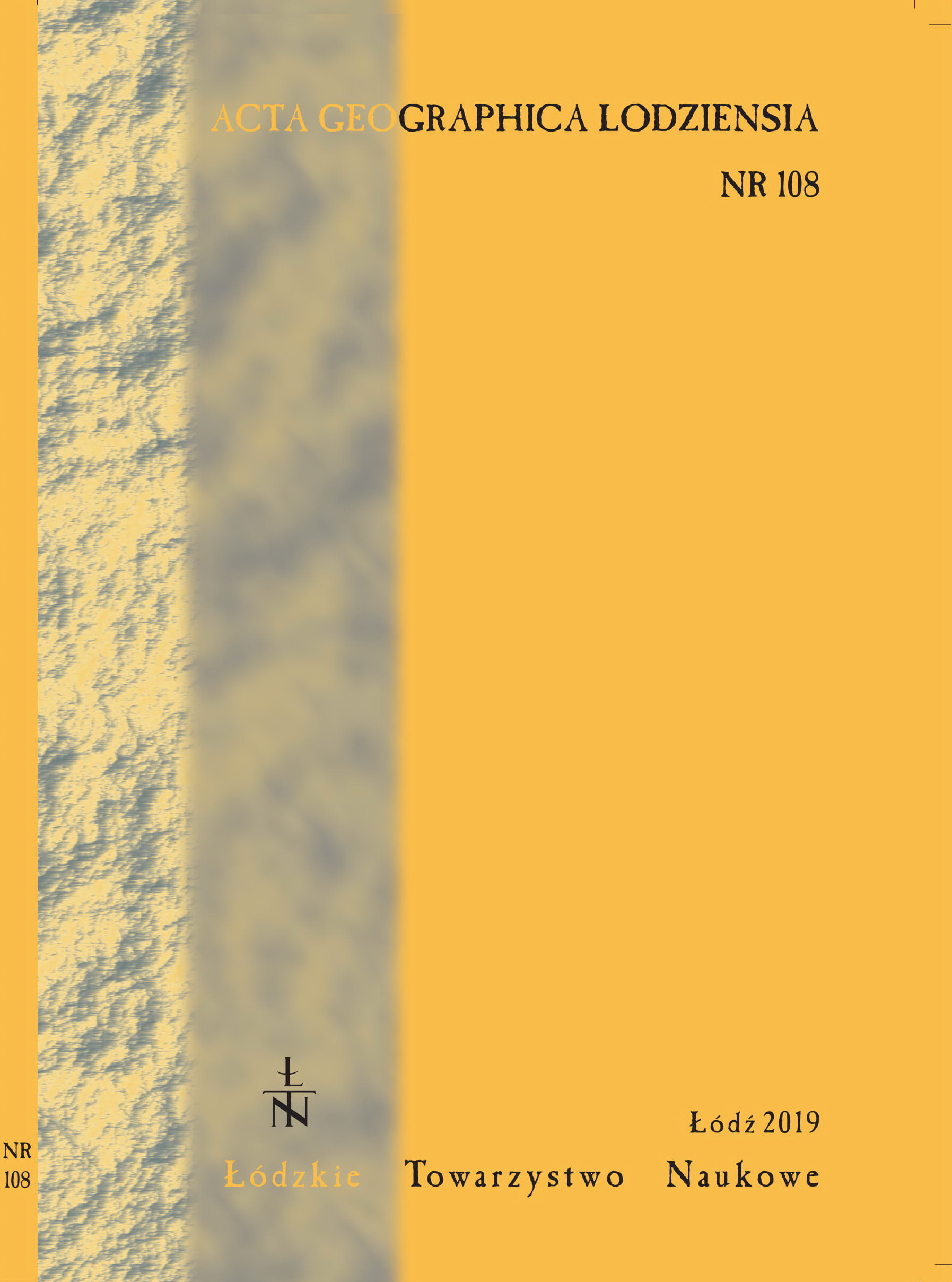 The Warsaw’s climate research conducted in the Department of Climatology, Faculty of Geography and Regional Studies of the University of Warsaw (1951–2018) Cover Image