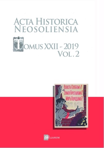 „Resolutely and Strictly against the Banderites...“ Security and Political-Social Aspects of Invasions of the Ukrainian Insurgent Army Troops into Czechoslovakia in 1945–1947 Cover Image