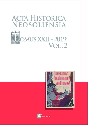 „Rázne a prísne proti banderovcom...“ Bezpečnostné a politicko-spoločenské aspekty prienikov oddielov Ukrajinskej povstaleckej armády na územie Československa v rokoch 1945 – 1947