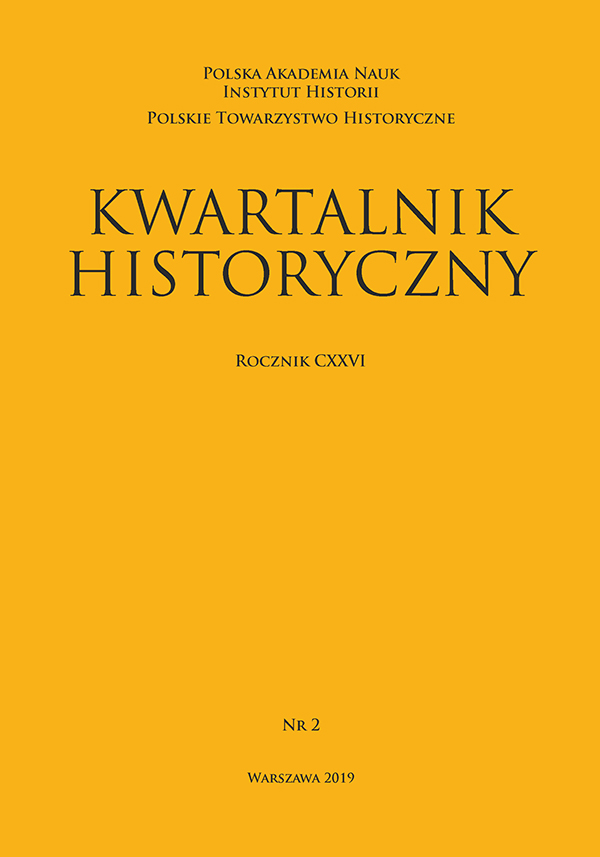 The Impediments of Impotence and Frigidity in the Light of Records of the Poznań Consistory in the Fifteenth Century Cover Image