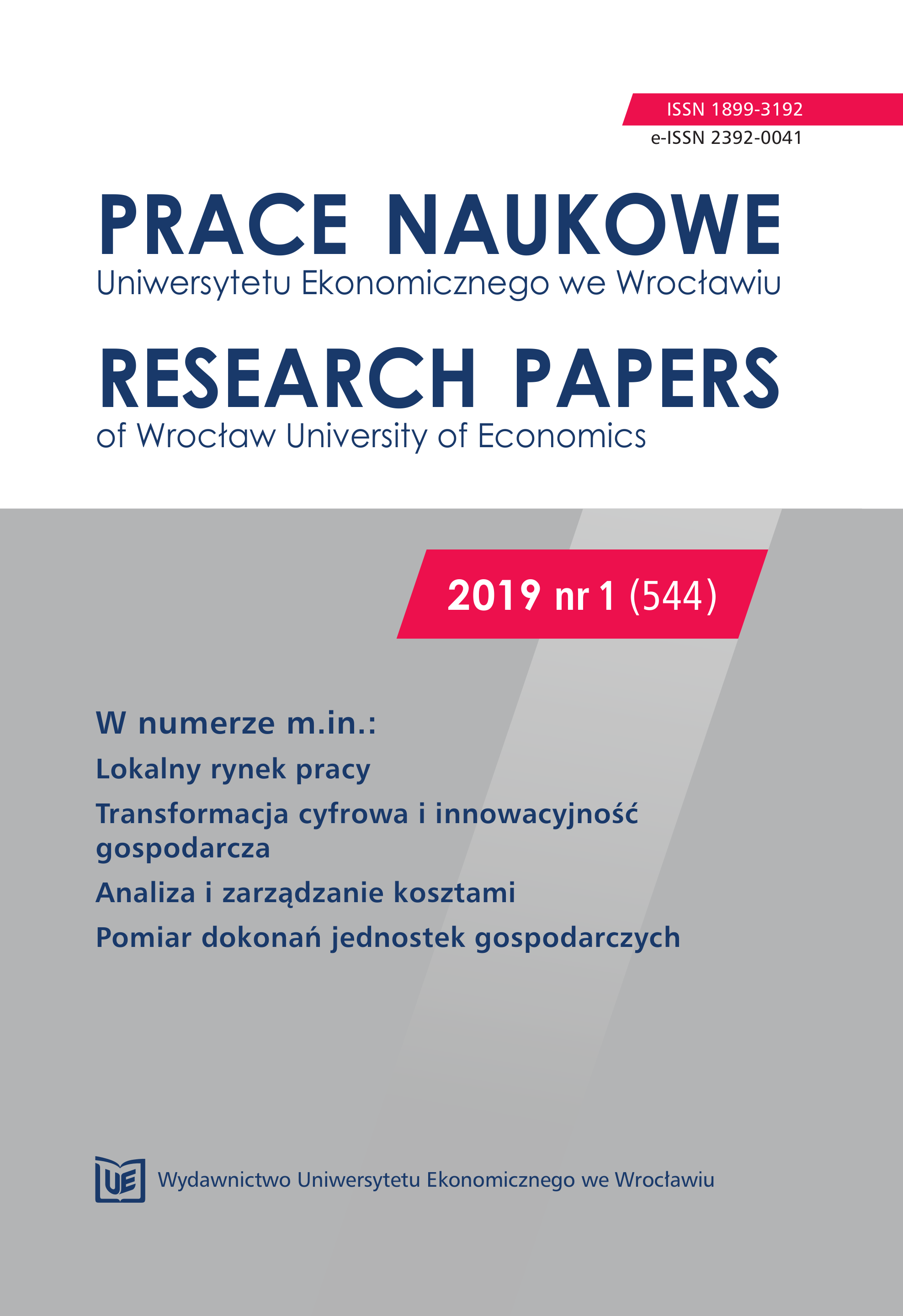 Territorial differentiation of e-commerce in Poland Cover Image