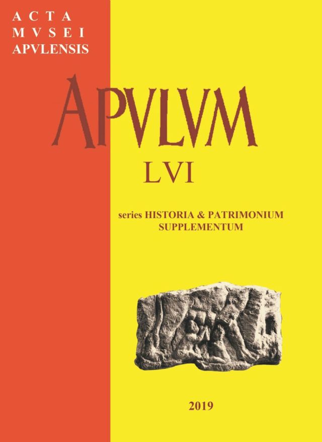 Activity of the Episcopal Printing House Illustrated by Archive Documents and Books of Batthyaneum Library. Addenda to the History of Foundation set up by Bishop Ignác Batthyány (1741-1798). Pars Prima Cover Image