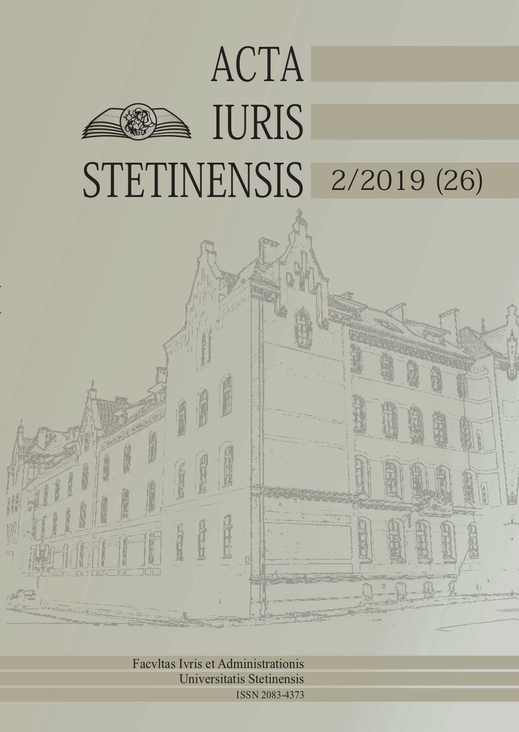 Enforceability of a Court Decision Amending a Decision of a Court Enforcement Officer for Reimbursement of the Enforcement Proceedings Costs – Commentary on the Decision of Regional Court in Szczecin Dated on March 11th, 2019 (II Cz 461/19) Cover Image