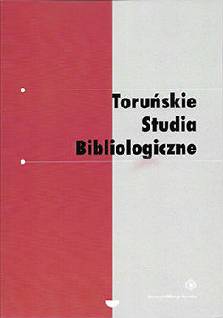 Comparison of the lexical resource of both editions of the Podręczny słownik bibliotekarza on the example of vocabulary in the field of press studies Cover Image