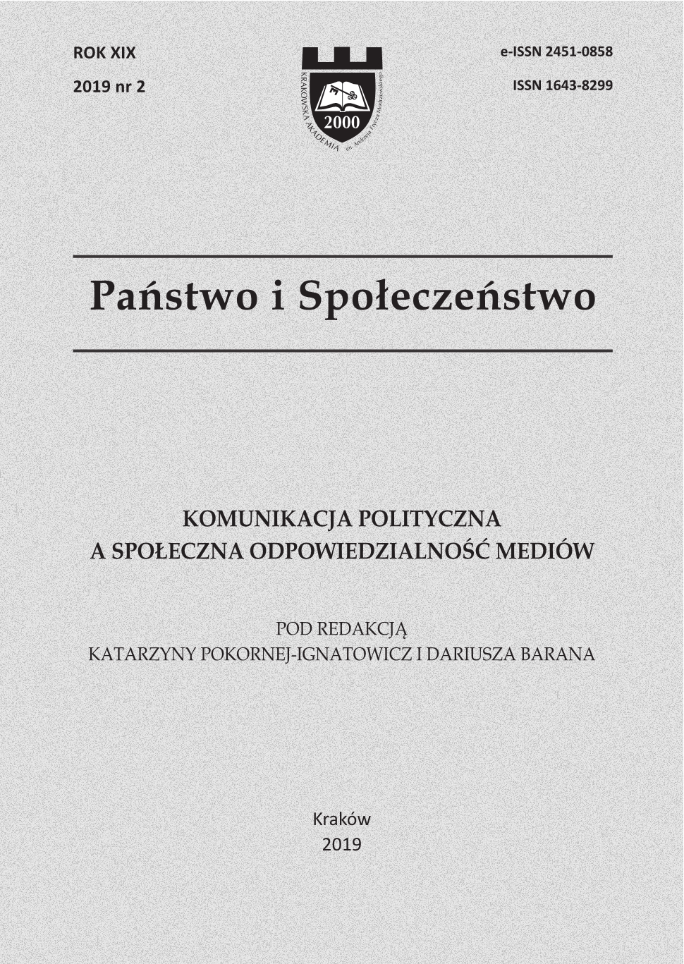 Oblicza pluralizmów mediów publicznych w Polsce