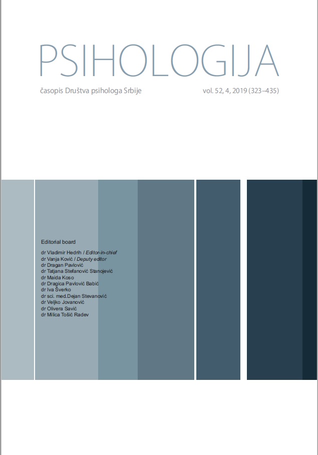 The different dimensions of risk perception: The role of individual traits and watching TV Cover Image