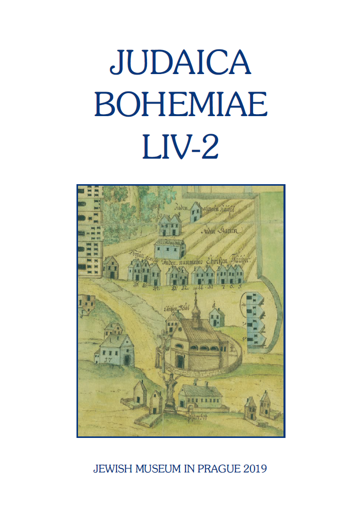 Resettlement Maps of Jewish Dwellings in the Lands of the Bohemian Crown, 1727–1728 Cover Image