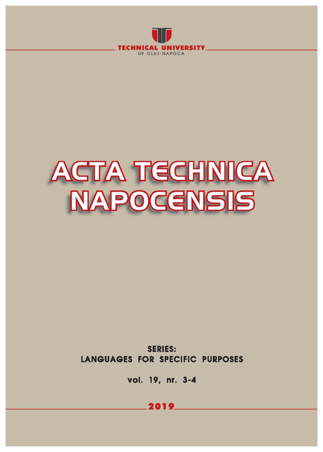 Students’ Development of Nonverbal Communication Skills within Cluj-Napoca Technical University Cover Image