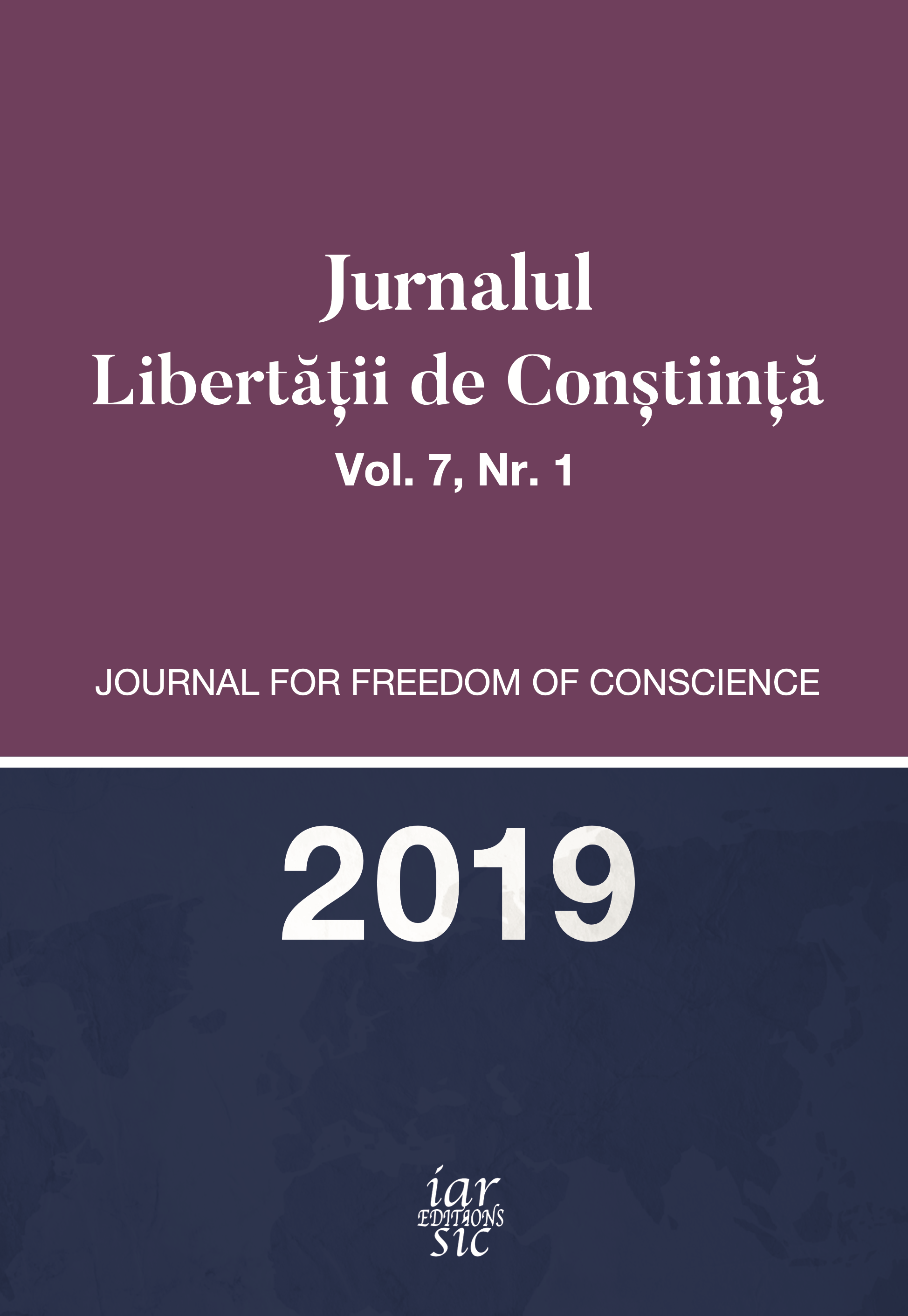 EXPERIENŢA RELIGIOASĂ - BAZĂ A LIBERTĂȚII ȘI DEMNITĂȚII UMANE