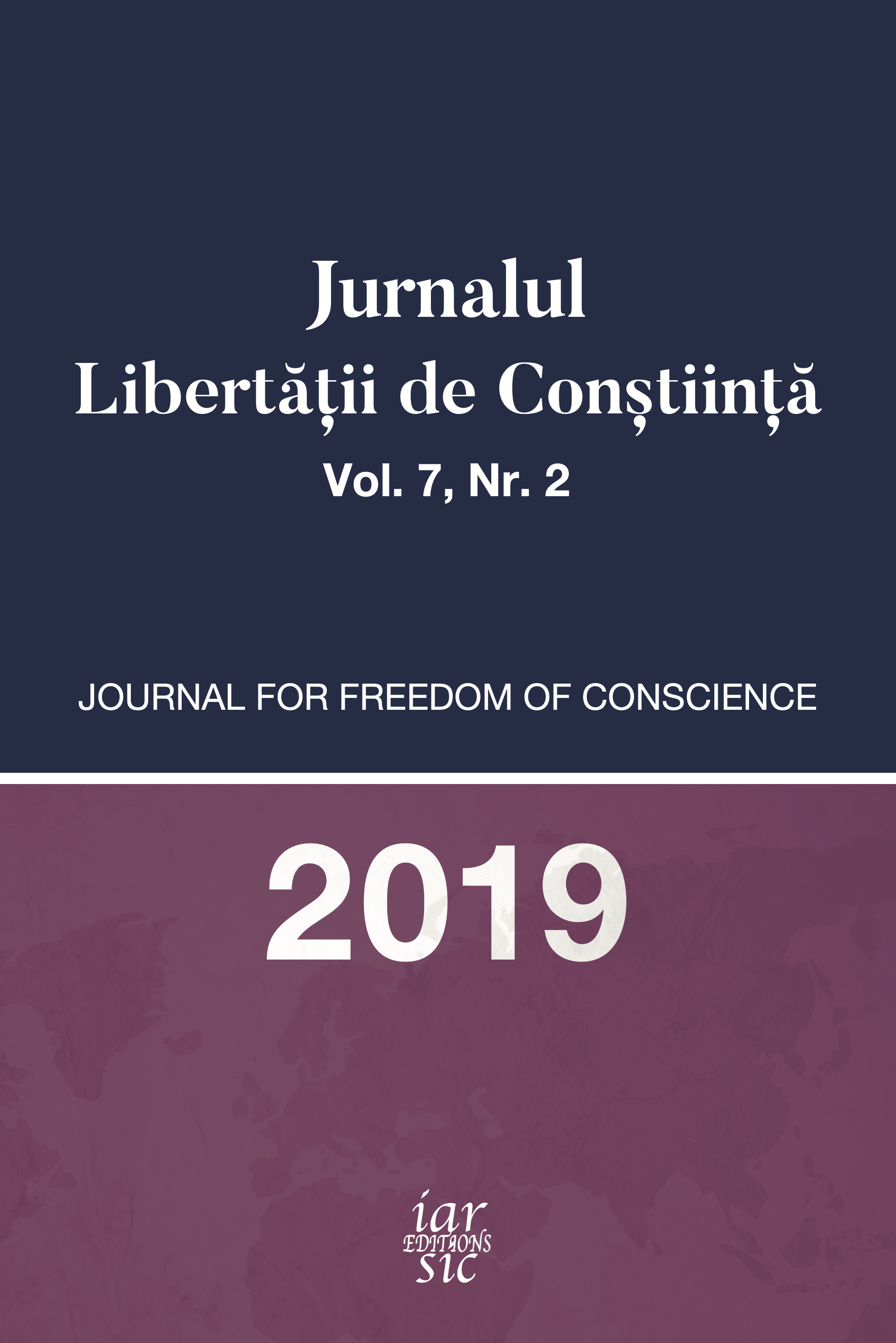 DE LA LIBERTATEA DE CONȘTIINȚĂ LA OBIECȚIA DE CONȘTIINȚĂ CA DREPT AL OMULUI. ASPECTE GENERALE