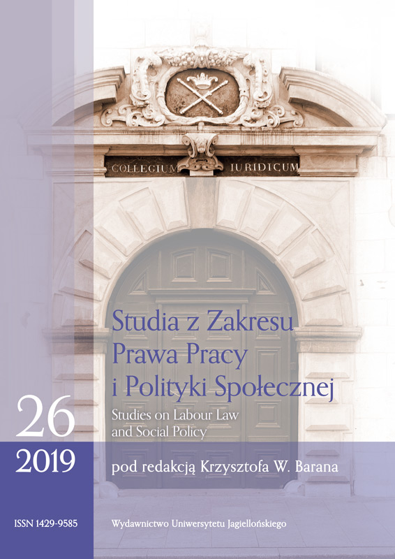 Oczekiwania społeczne jako empiryczny wykładnik granic funkcji ochronnej prawa pracy