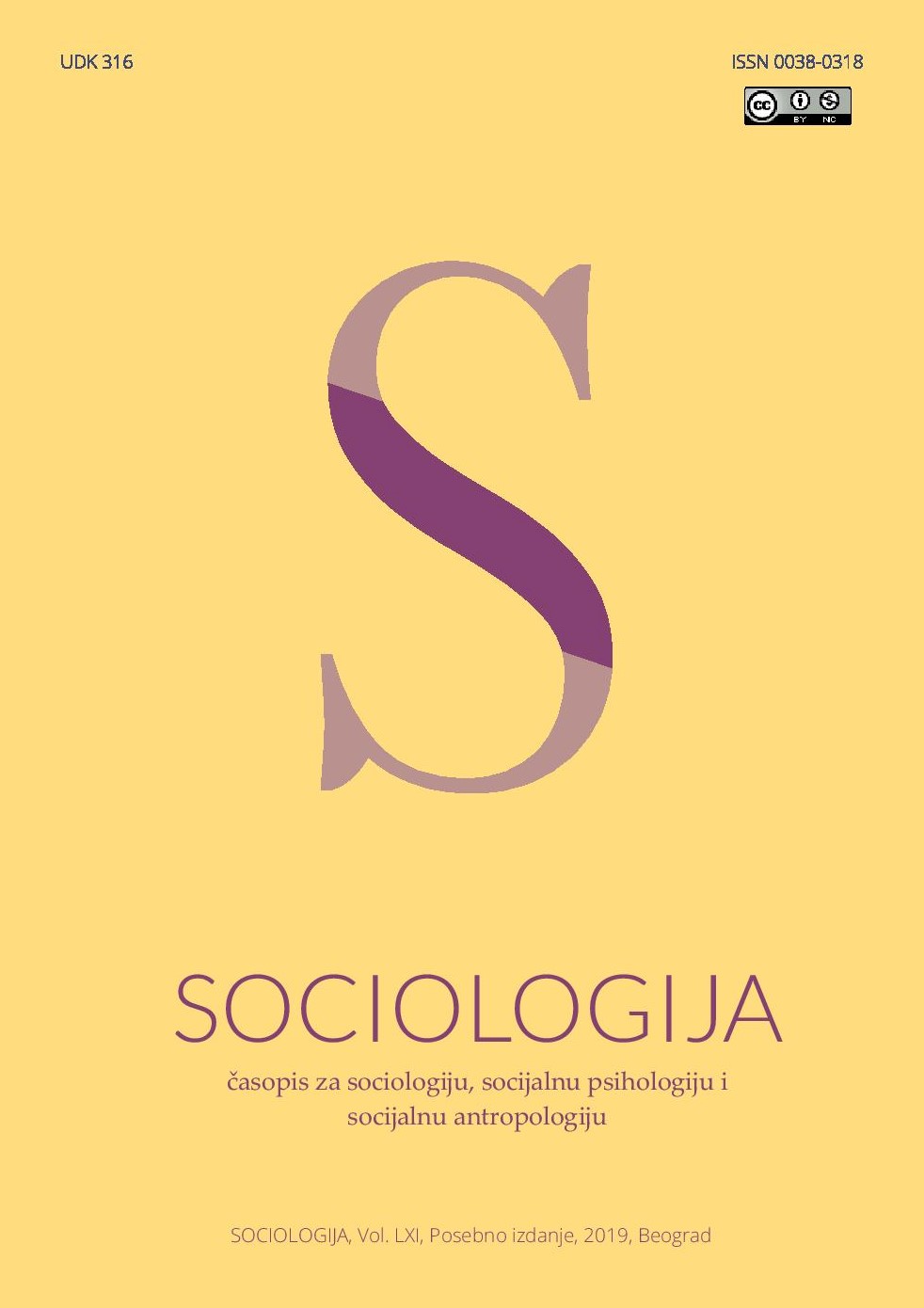 Mogućnosti unapređenja nastave sociologije: Analiza povezanosti okvira kvalifikacija na sekundarnom i tercijarnom nivou
obrazovanja u Srbiji