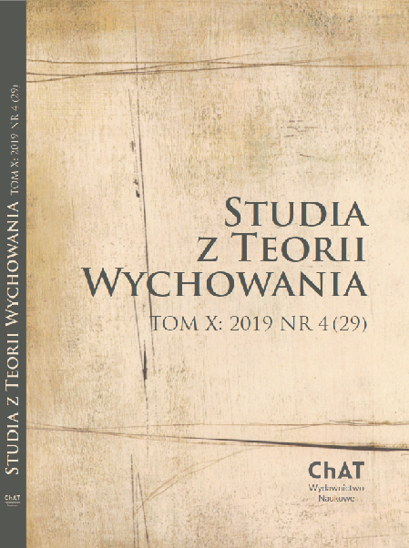 About listening and hearing in the perspective of the philosophy of education. Review of Małgorzata Przanowska’s monograph, Listening and Acouological Education, Wydawnictwa Uniwersytetu Warszawskiego, Warszawa 2019, ss. 306 Cover Image