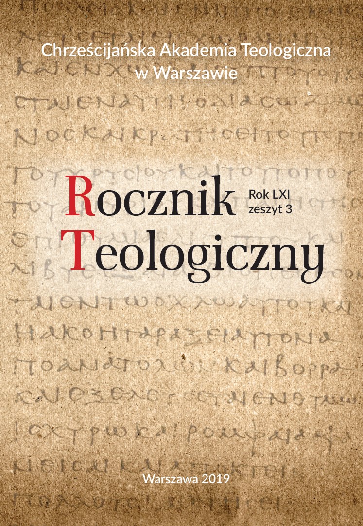 Philosophical aspects of preceptorial and educational reflections in the Second Book of “Life of a Decent Man” by Mikolaj Rej Cover Image