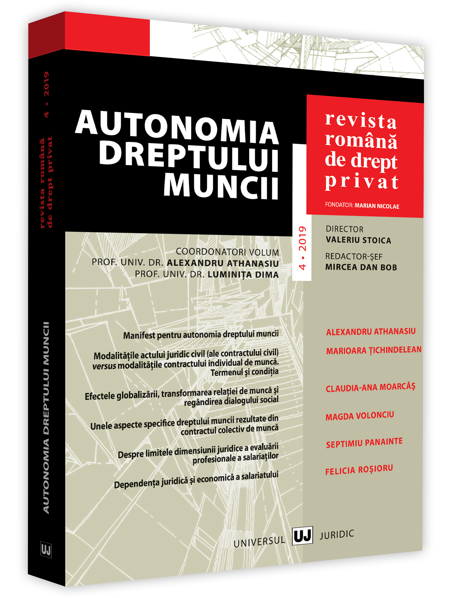 Theoretical and normative aspects regarding the compatibility limits of the legal regime of unilateral actions, regulated by the civil legislation, with the specificity of the employment relationships Cover Image