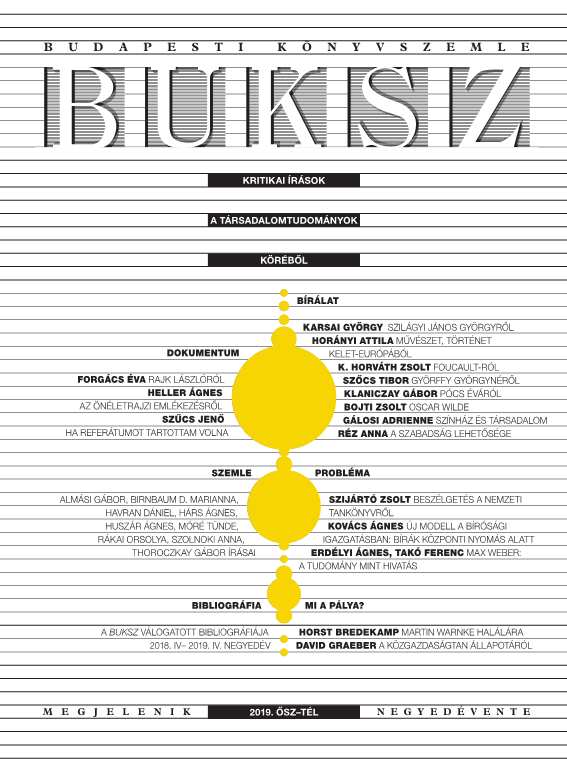 Important Books. The BUKSZ Select Bibliography Winter 2018 – Winter 2019