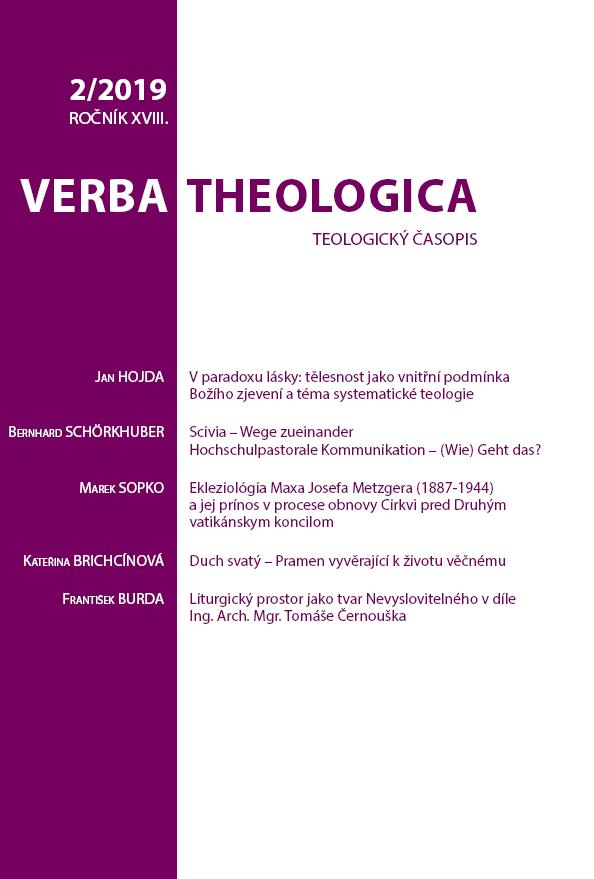 Max Joseph Metzger‘s ecclesiology (1887-1944) and its contribution to the process of restoring the Church before Vatican II. Cover Image