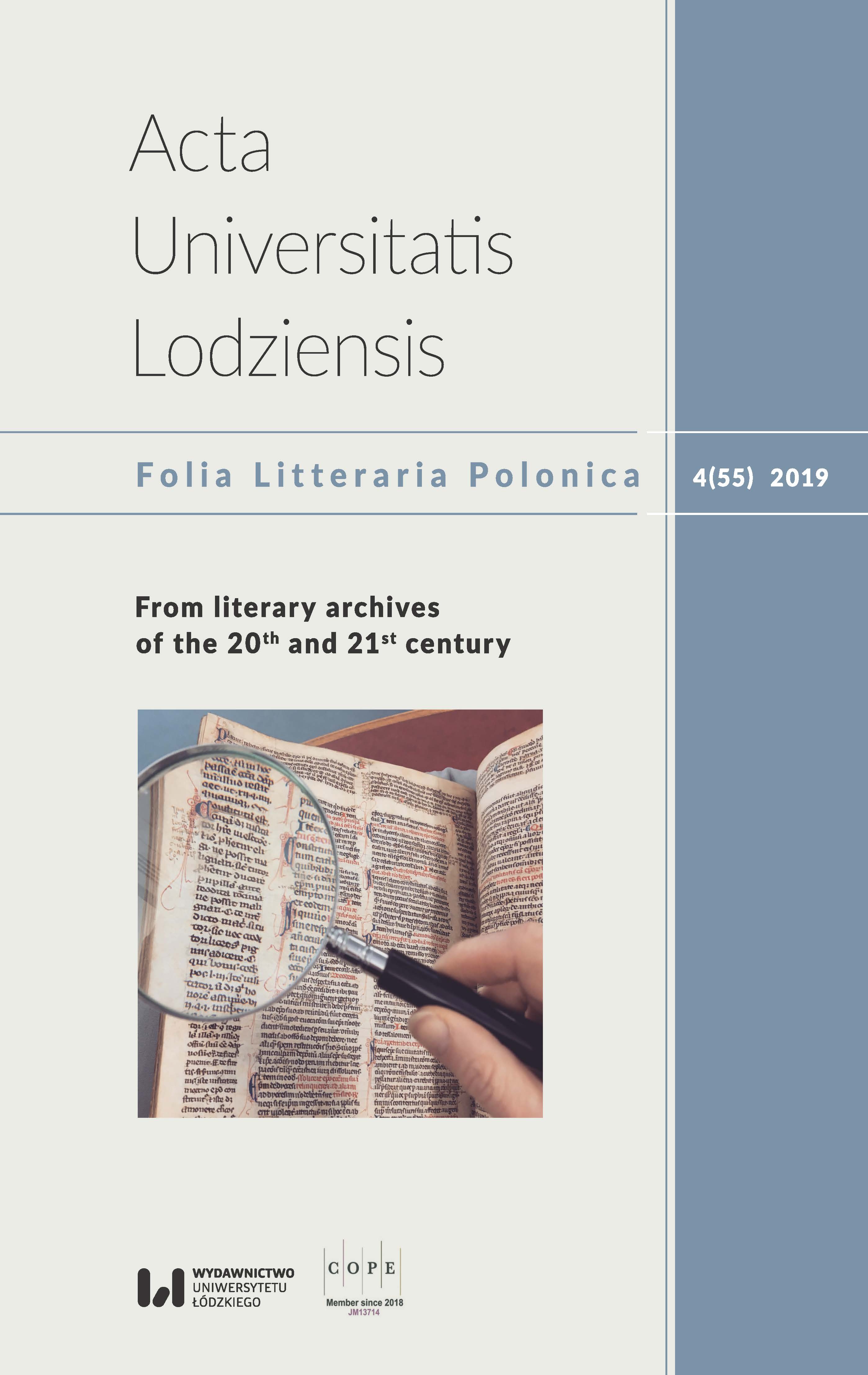 Bulletins of the Polish censorship office from 1945 to 1956. A reconnaissance study Cover Image