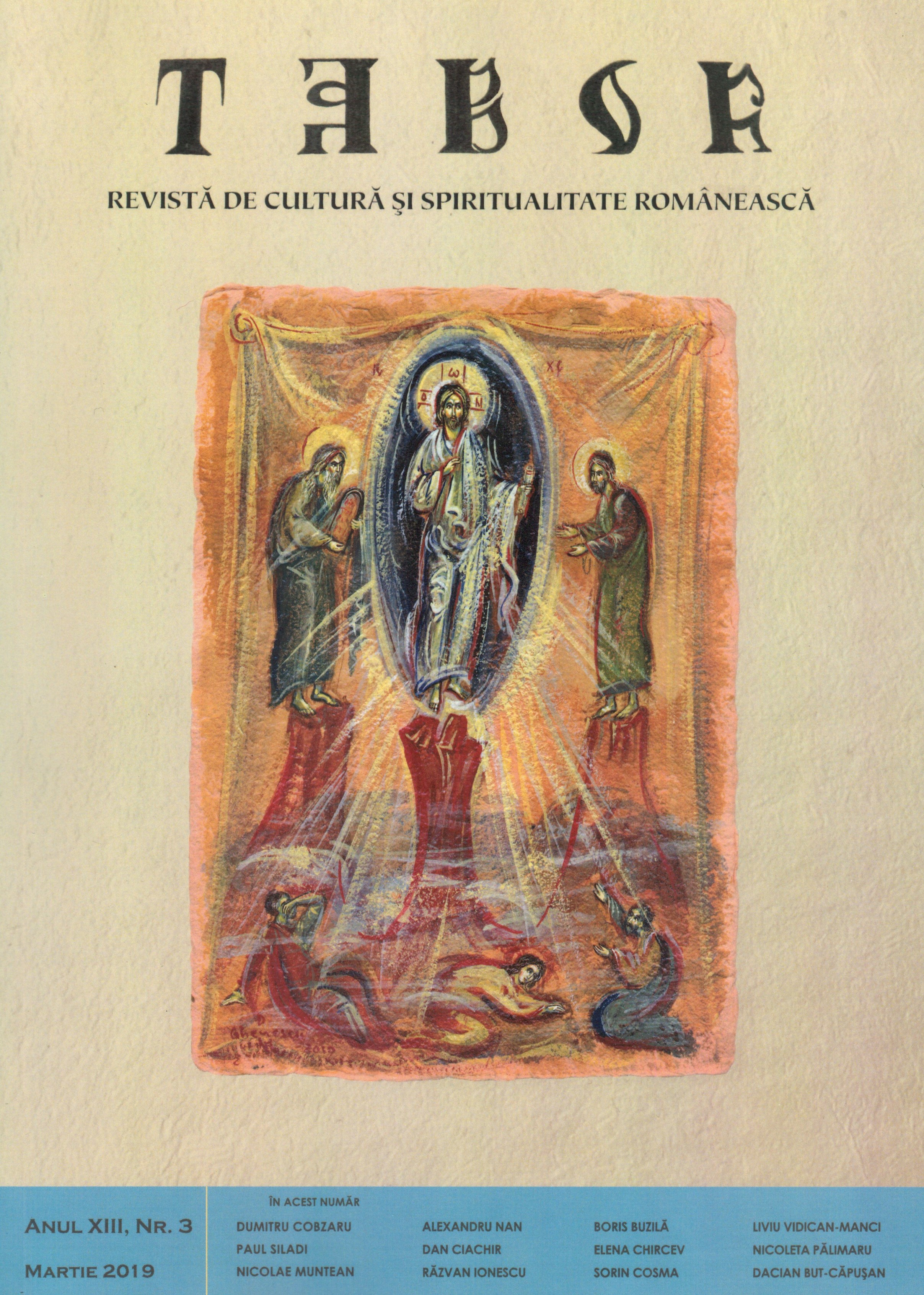 Reflecţii asupra imaginii şi a icoanei în teologia contemporană românească. Un tur de orizont