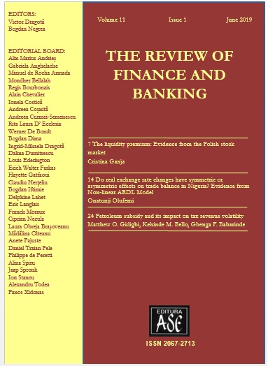 Petroleum subsidy and its impact on tax revenue volatility Cover Image