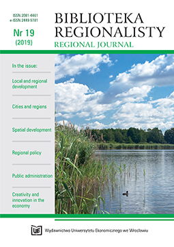 Entrepreneurship as endogenous development potential of communes in the Świętokrzyskie Province Cover Image