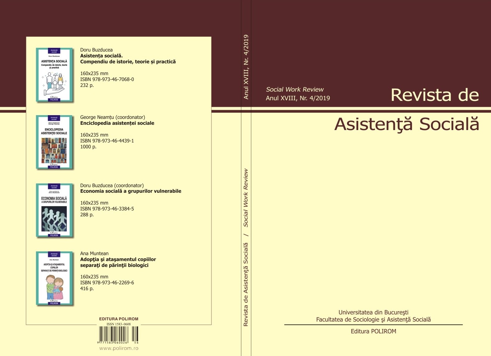 Indicators of Success for Young People who have Left the Child Protection System in Romania Between 1976-2018 Cover Image