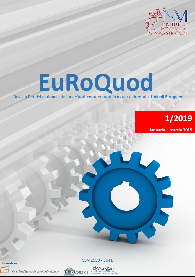 Implementation of Framework Decision 2008/909/JHA in Romania Cover Image