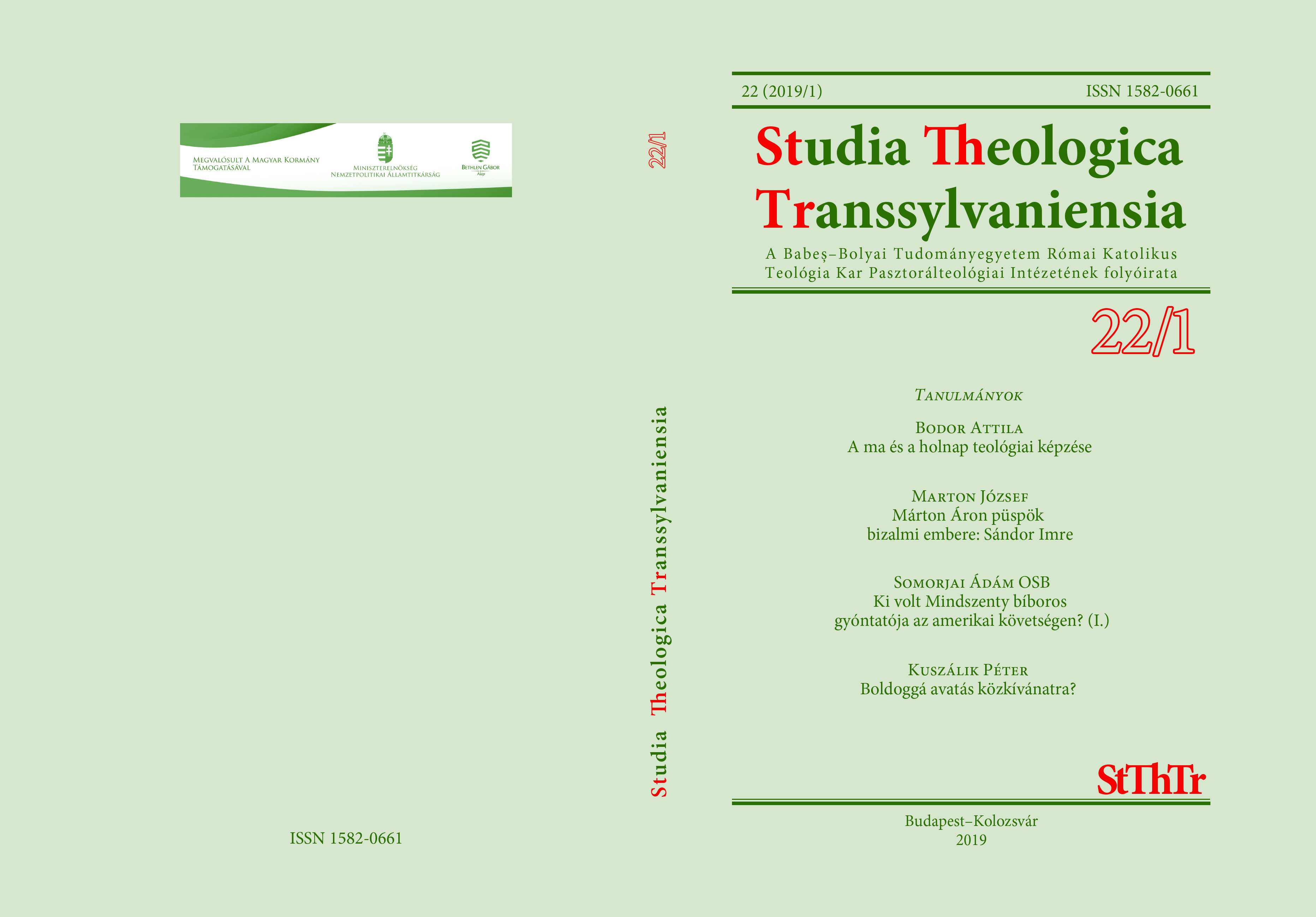 A Szent István királyról nevezett Erdélyi Ferences Rendtartomány 1930–1936 között kiadott Hivatalos Közlönye