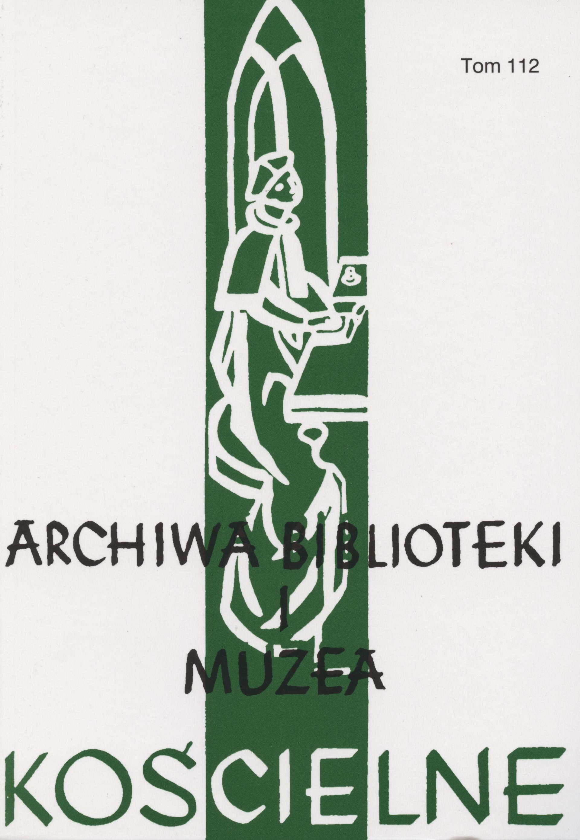 Księgozbiór kanoników i wikariuszy kapituły kolegiackiej pw. Narodzenia NMP w Tarnowie (XV-XVIII w.) w zbiorach biblioteki tarnowskiego seminarium duchownego