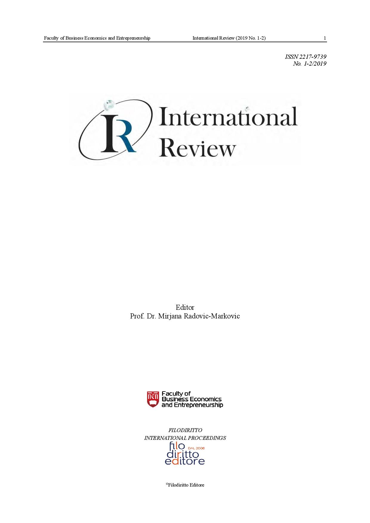 A HYBRID MODEL OF COMPETITIVE ADVANTAGE BASED ON BOURDIEU CAPITAL THEORY AND COMPETITIVE INTELLIGENCE USING FUZZY DELPHI AND ISM-GRAY DEMATEL(STUDY OF IRANIAN FOOD INDUSTRY) Cover Image