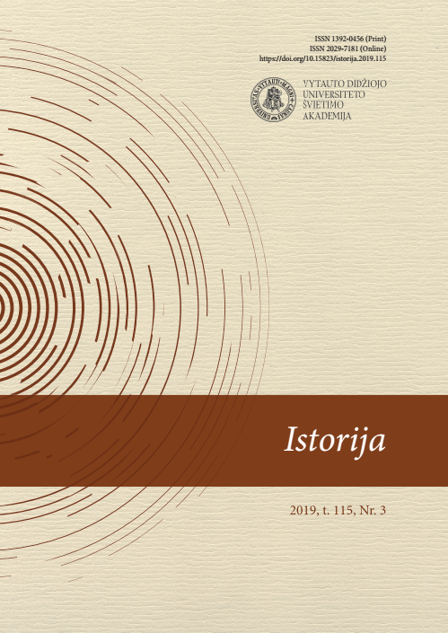 The Problem of Localization of the Smolensk Voivodeship‘s Sejmiks-in-exile of the Grand Duchy of Lithuania from 1667 to 1794 Cover Image