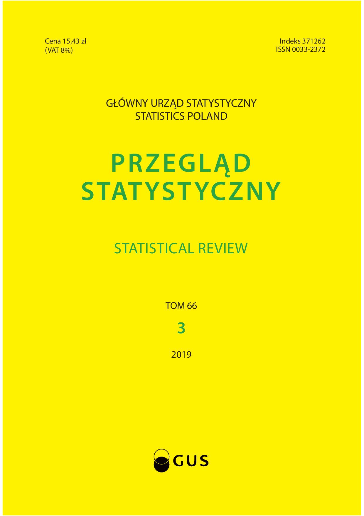 Estimation of the average wage in Polish small companies using the robust approach Cover Image