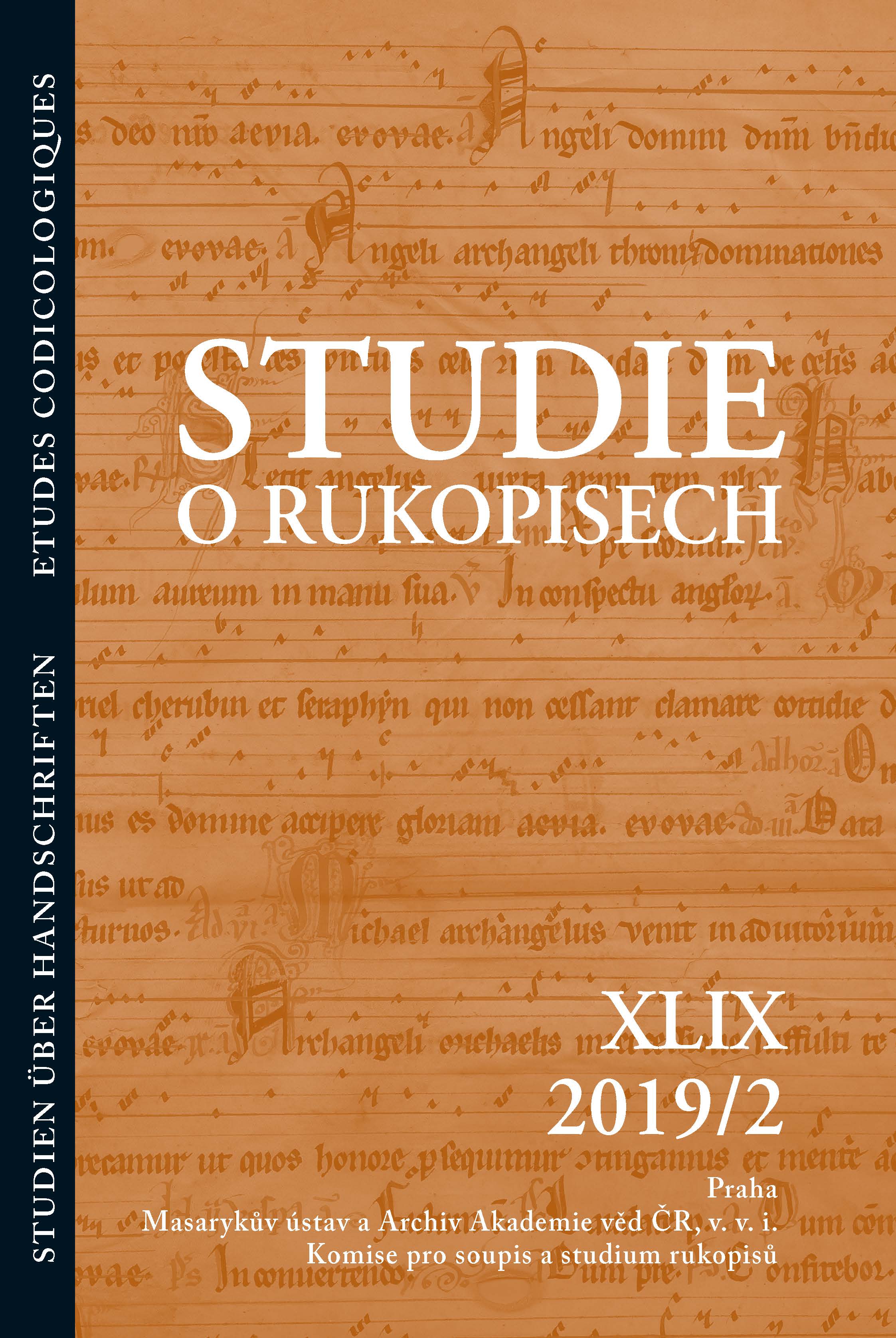 Jsou Insolubilia pulchra (Modus solvendi insolubilia secundum Magistrum Johannem Wyclif) autentickým dílem Stanislava  ze Znojma († 1414)?