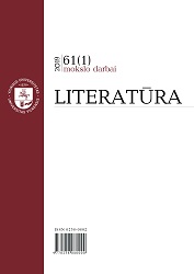 Literatūrinio kanono tyrimai: metodologinės gairės