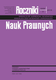 Premises and Consequences of the Professional Liability of Doctors – Selected Issues in the Light of the Act on Medical Chambers Cover Image