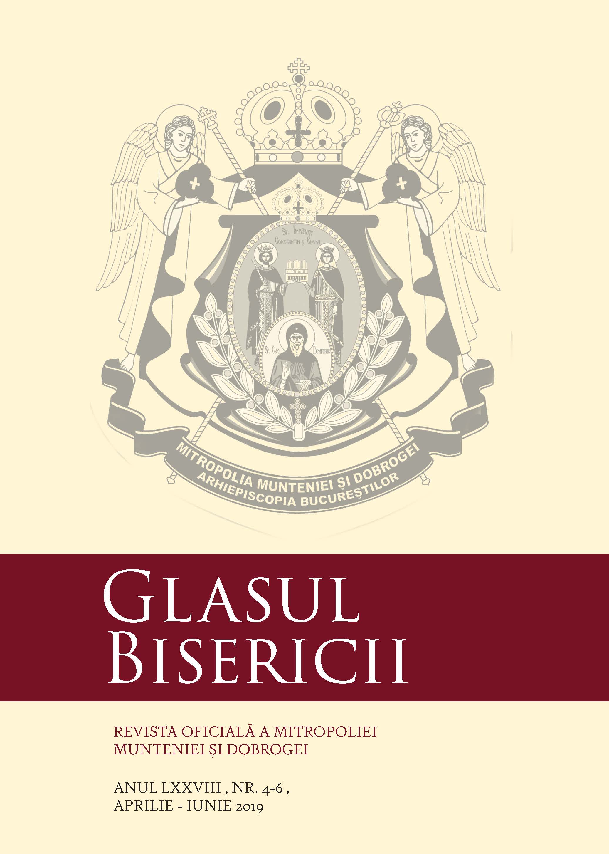 The Pastoral Letter of the Holy Synod of the Romanian Orthodox Church on the Sunday of Orthodoxy – 2019