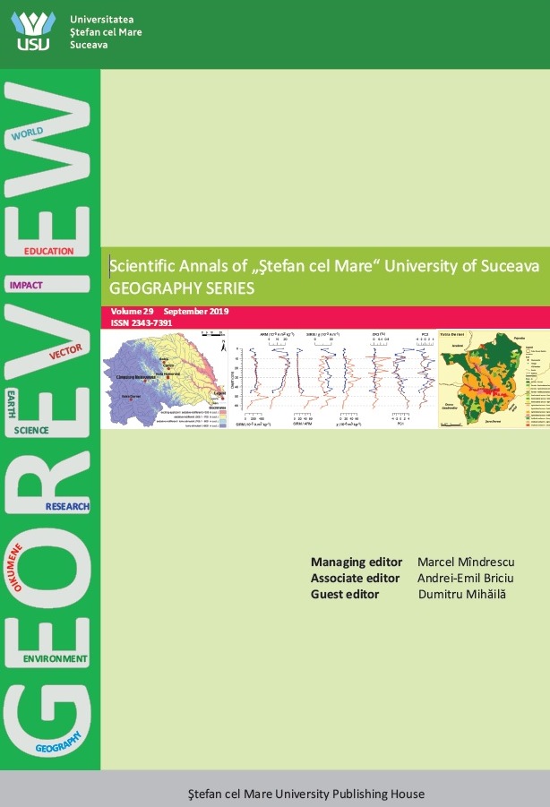 Mineral magnetic properties of sediments in Dragomirna Reservoir, Suceava County, Romania Cover Image