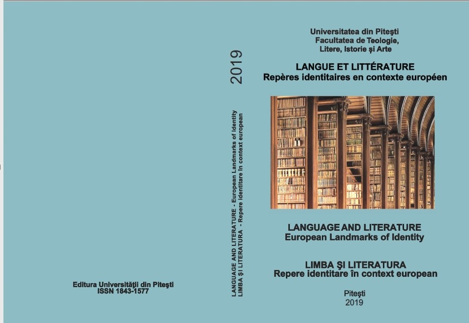 REVISITING THE PAST, RETHINKING THE PRESENT: IRONICAL ASPECTS OF REREADING ,,MINOR” FORERUNNERS IN MARIN SORESCU AND MIRCEA CĂTĂRESCU’S THEORETICAL, CRITICAL AND LITERARY TEXTS Cover Image
