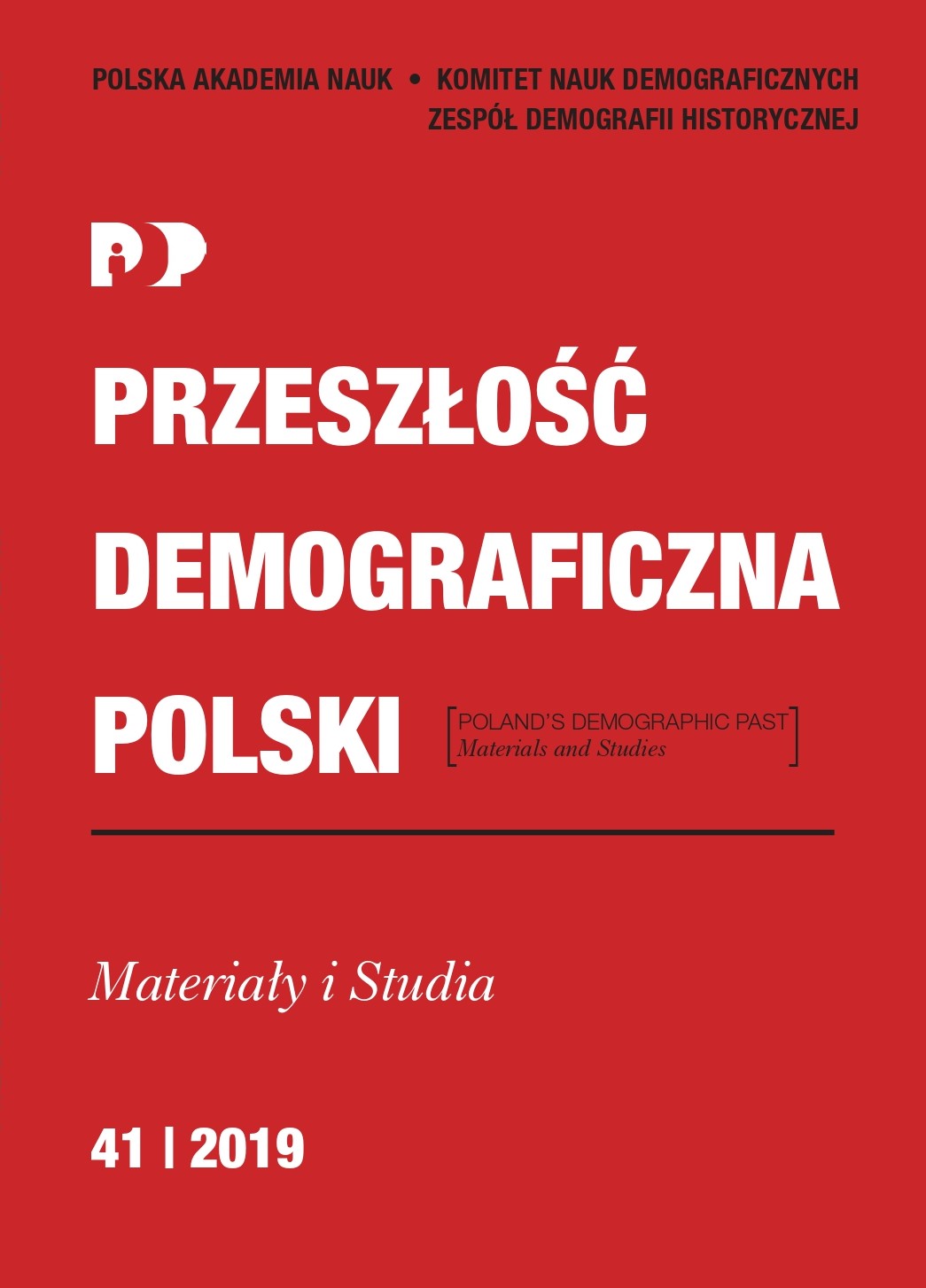 An Unknown Census of the Population of Przemyśl from mid-1918 Cover Image