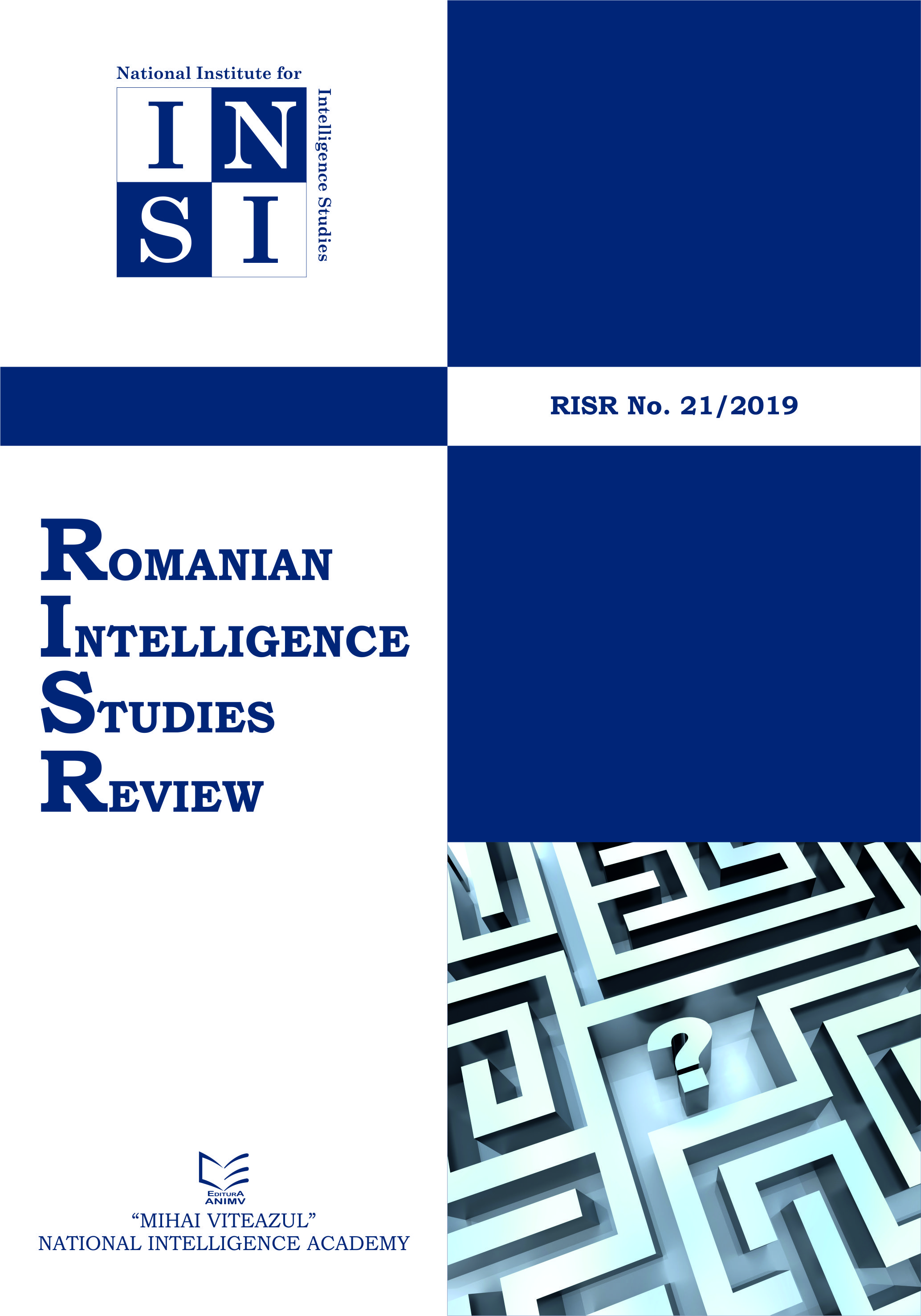 ECONOMIC INTELLIGENCE AND NATIONAL SECURITY: TOWARDS THE DEVELOPMENT OF THE COOPERATION BETWEEN THE BUSINESS COMMUNITY AND THE PUBLIC SECTOR Cover Image