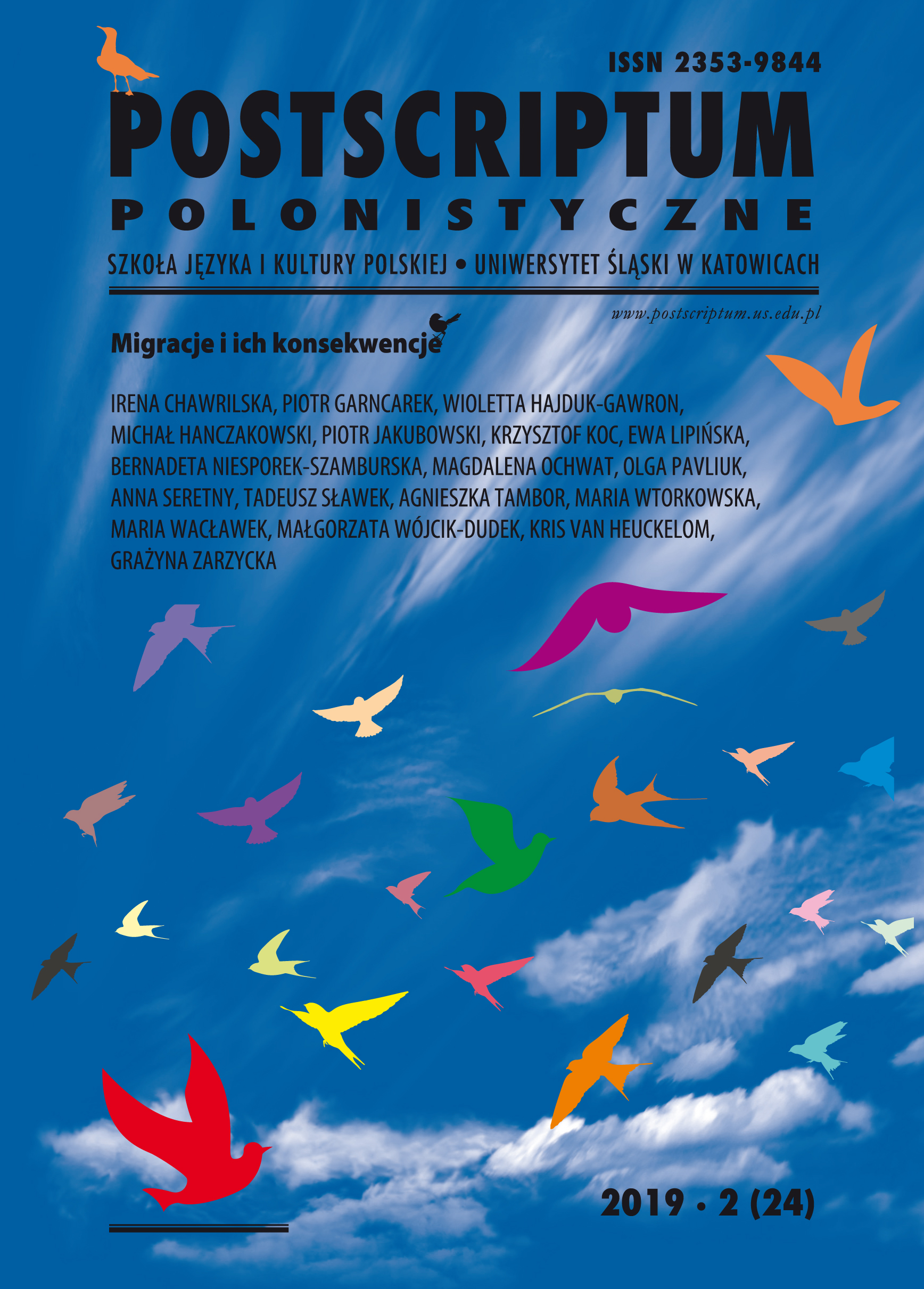 Foreigners in the world of words, or the Polish Academy of Sciences Great Dictionary of Polish from the point of view of glottodidactics Cover Image