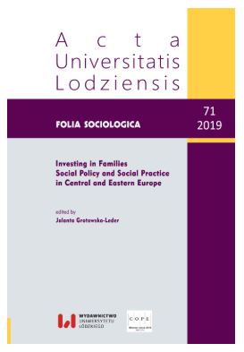 THE CONTEMPORARY WOMAN IN FAMILY LIFE AND PROFESSIONAL WORK – SELECTED  PROBLEMS FROM THE SOCIOLOGICAL AND PEDAGOGICAL PERSPECTIVE Cover Image