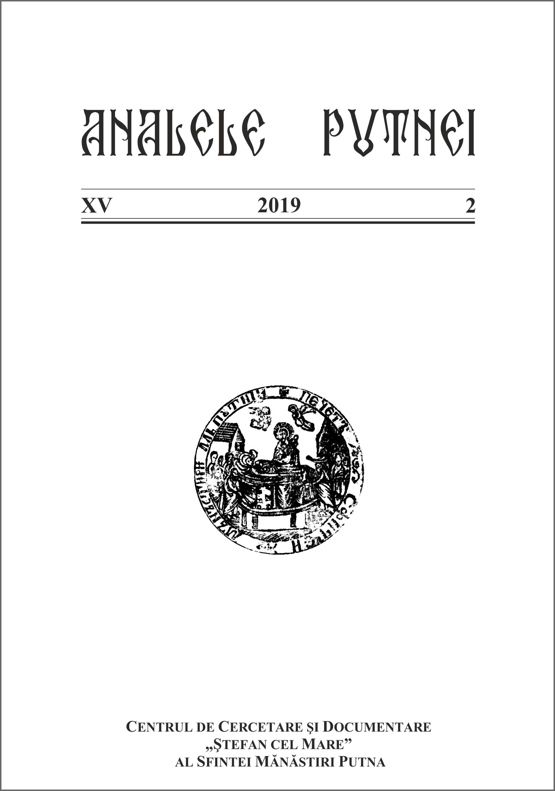 The Hegumens of Putna Monastery (1762–1878). Information from the Cattle Register Initiated by Archimandrite Vartolomei Mazereanu Cover Image