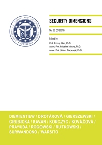 State Security Policy and Changing the Nature of the Conflict after the End of the Cold War Rivalry Cover Image