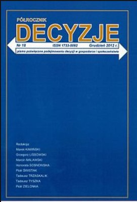 RECENZJA KSIĄŻKI GERDA GIGERENZERA, PETERA TODDA I ABC RESEARCH GROUP - „ZAGADKI HEURYSTYK DECYZYJNYCH”