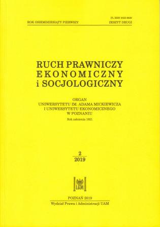 On the centenary of the Faculty of Law at AMU Cover Image